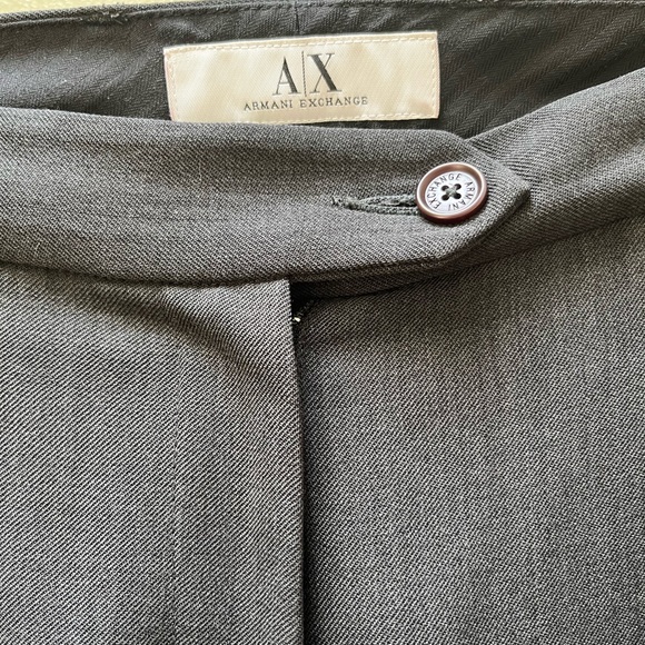 A/X Armani Exchange Gray- Back to the Office Pants with Sequins - Picture 2 of 9